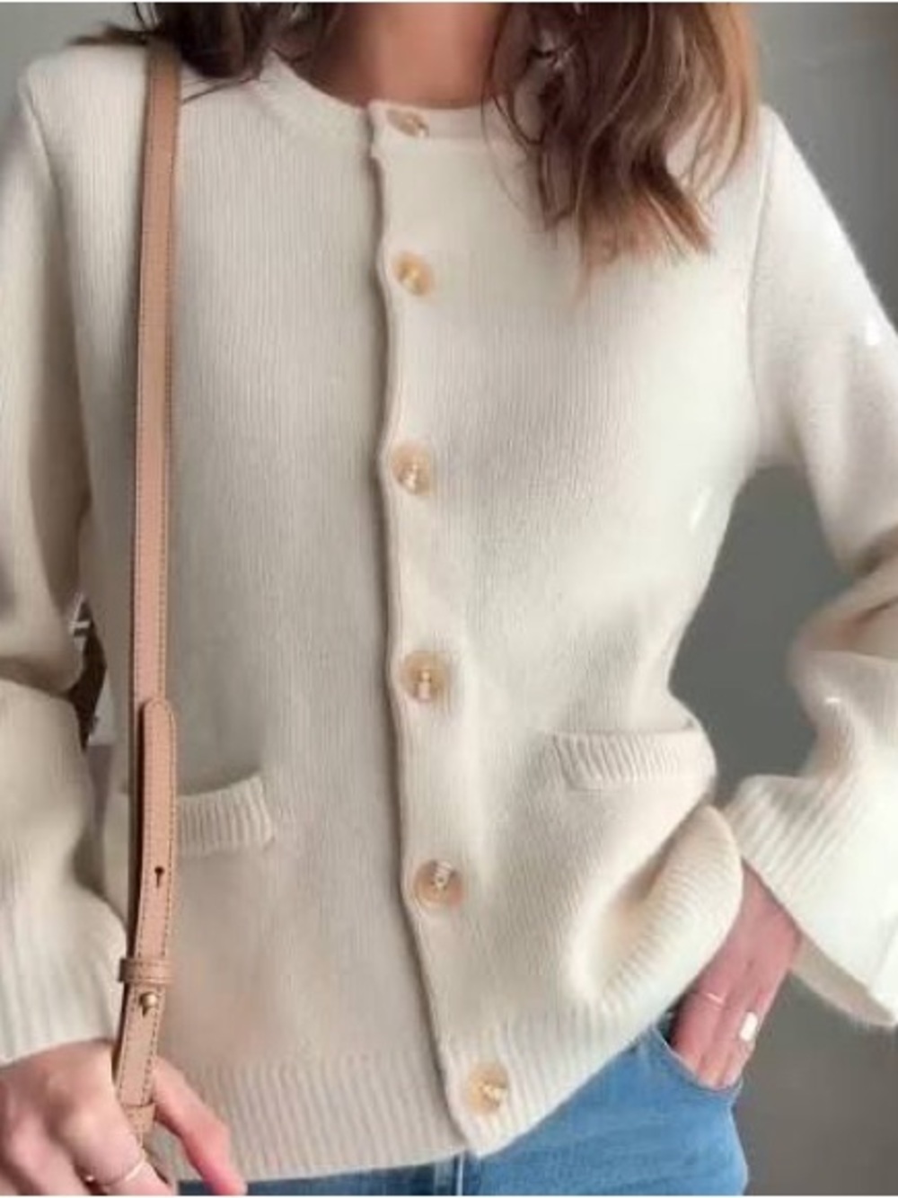 Quince Structured Cardigan